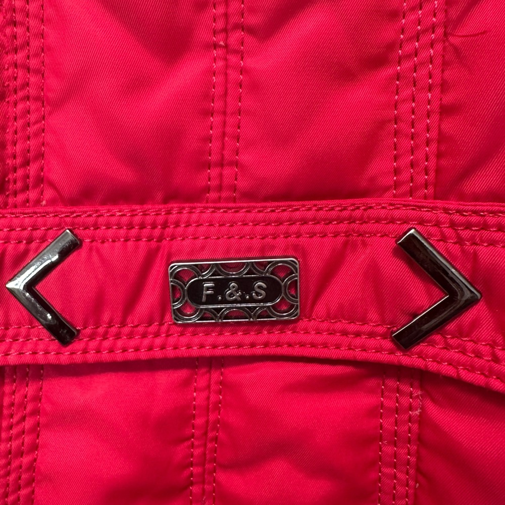 Down Long Coat Red Puffer Parka Jacket -US X-Small – 90% Duck AirgKelDon - Picture 6 of 6